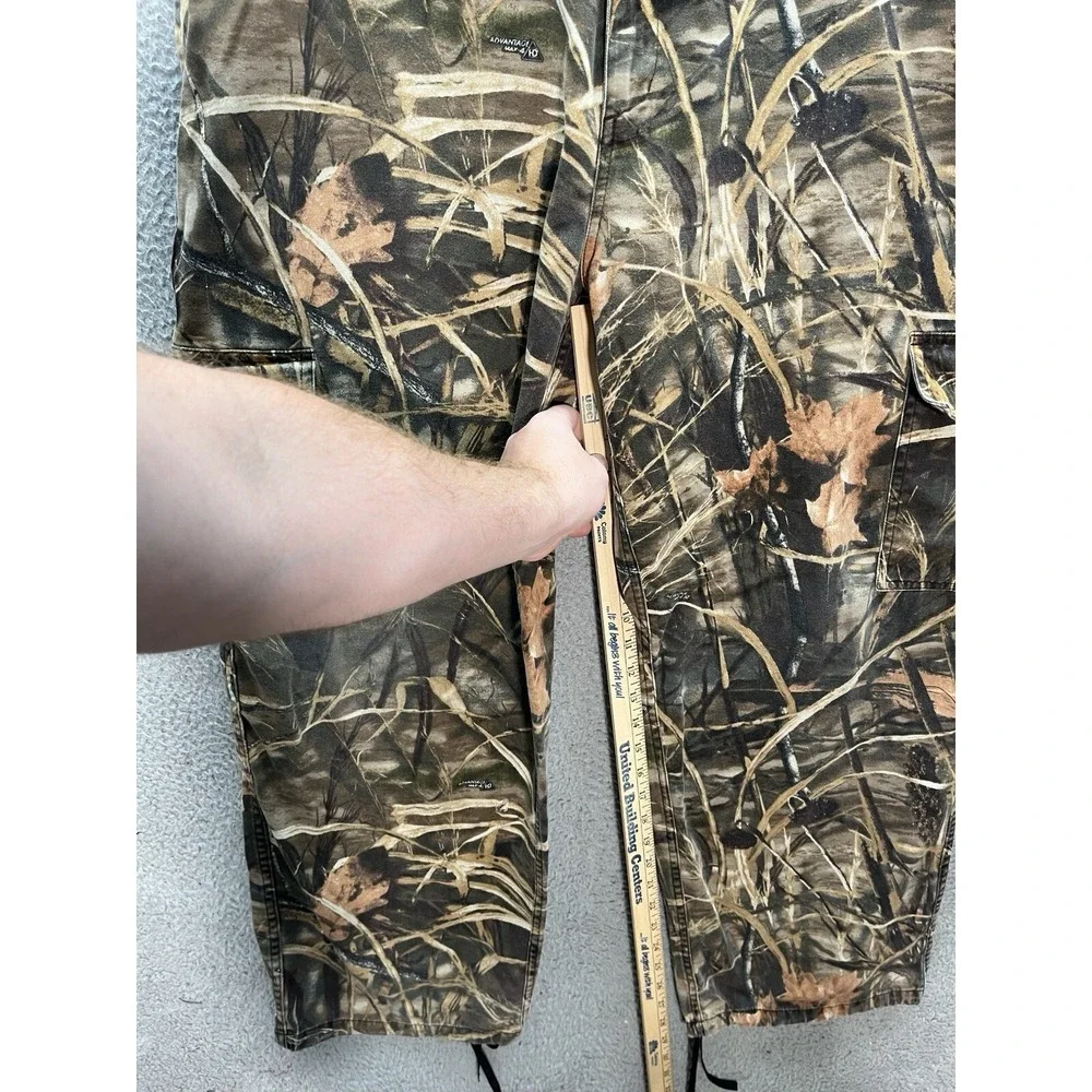 Vintage Ducks Unlimited Pants Mens 2XL XXL Camo Cargo Whitewater Advantage Max 4